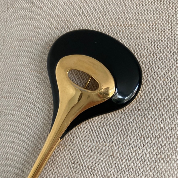 1980s Large Monet Brooch - Picture 4 of 6